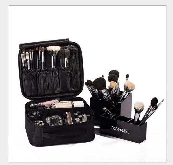 

rky1a new double-layer case cosmetic travel fashion bag bag large capacity cosmetic multi-functional wash portable k7nnk