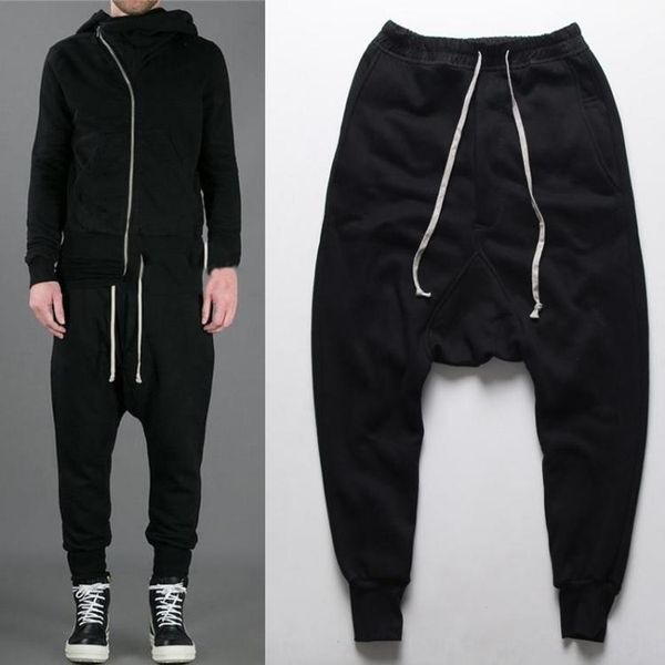 

fashion brand star's same men's tight tight pants tights tights casual harem pants jogging leggings men's bodywear sblok, Blue