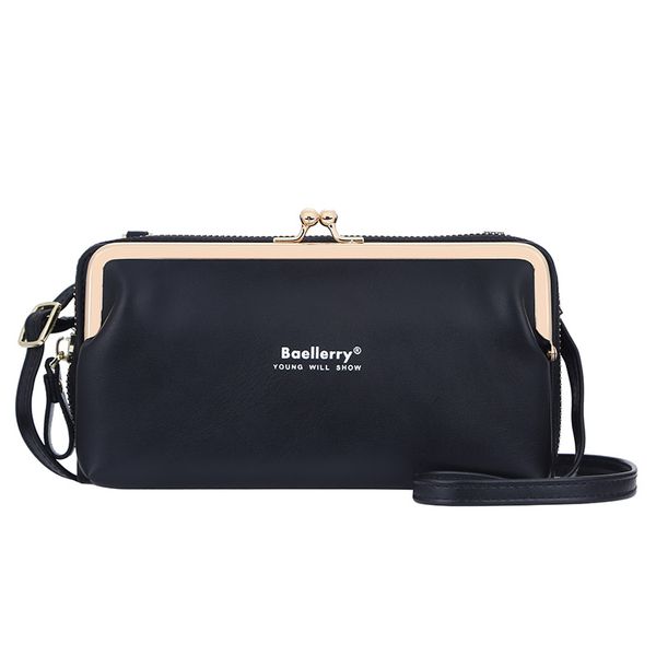 

new korean fashion ladies long wallet multifunctional mobile phone bag high-quality pu large-capacity horizontal crossbody bag