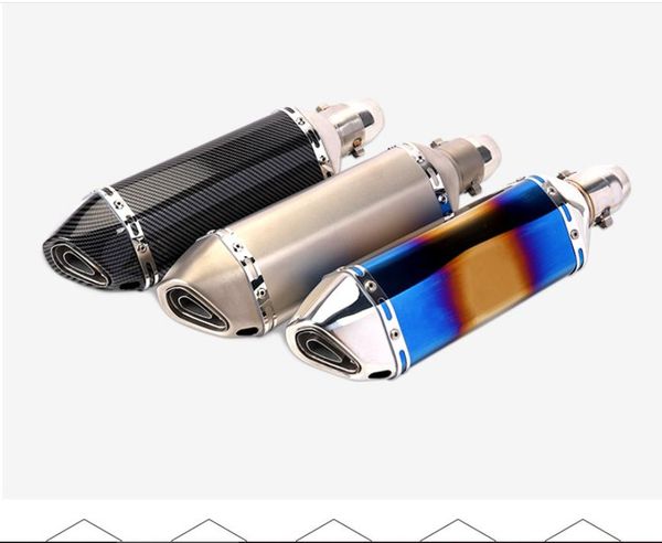 

fuxi a large displacement motor vehicle modified small hexagonal exhaust pipe aluminum stainless steel motorcycle exhaust pipe
