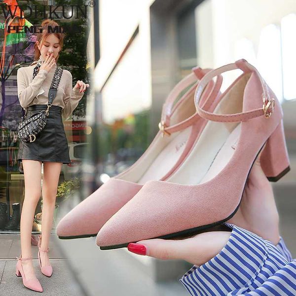 

women shoes pointed toe pumps patent leather dress high heels boat wedding zapatos mujer pointed toe suede slingback heels1, Black