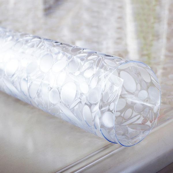 

туманный ttransparent пвх скатерть водонепроницаемая масло proof журнальный столик mat протектор стол pad обеденный стол обложка для кухни b