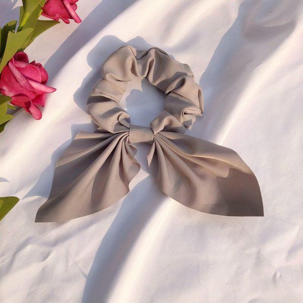 

fashion women spring summer soild headband vintage knot elastic hair bands soft solid girls hairband hair accessories wholesale bbytvb, Slivery;white