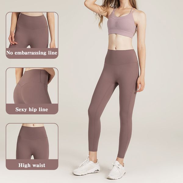 

seamless gym fitness clothing running joga yoga pants women high waist tights legging sport femme colorvalue leggings mujer, White;red