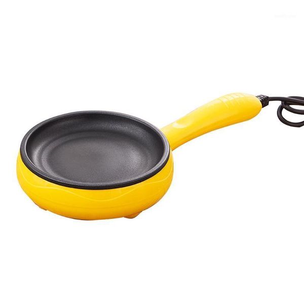 

electric skillets breakfast artifact automatic power off omelet boiled egg steamed pot double-layer mini frying pan1