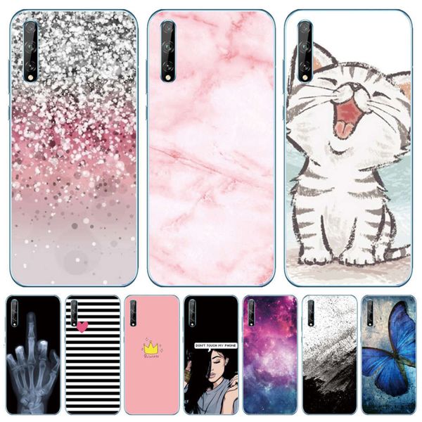 

rfbgit is suitable for huawei y8p case, 6.3-inch soft tpu silicone case, huawei y8p 2020 case and huawei y8p aqm-lx1 casezasw