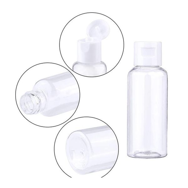 

20pcs lotion bottle 10/30/50/60/100ml plastic shampoo bottle plastic bottle for cosmetic lotion travel container 20pc bbywjj