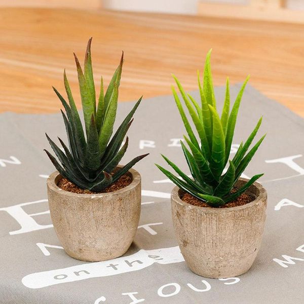 

fake artificial succulent plant grass paper pulp pot bonsai desk ornament weddings garden home decoration artificial plants