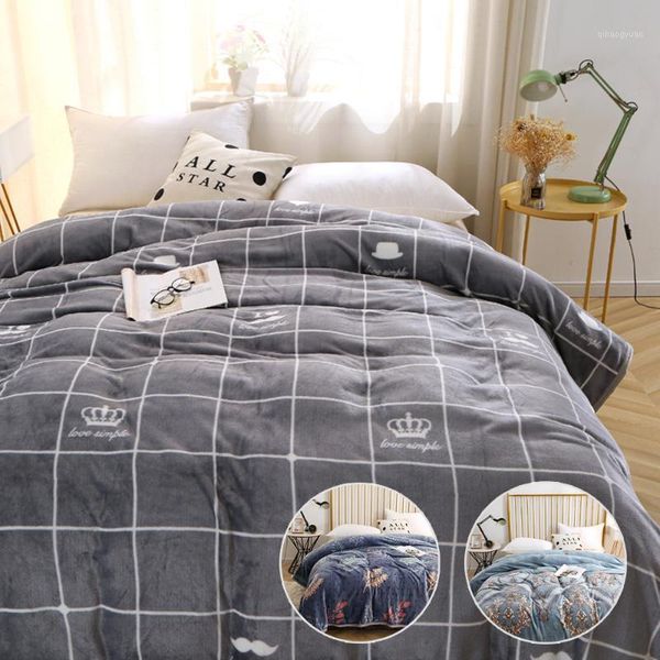

flannel blanket plush european style color bed covers for sofa soft plaid throw blankets bedspread for the couch1