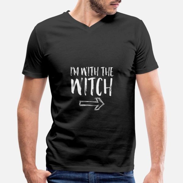 

i m with the witch halloween costume last minute designers graphic t shirt hip hop digital printing tracksuit hoodie sweatshirt