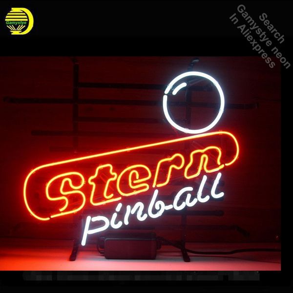 

stern pinball дизайн neon sign beer bar pub art неоновые лампы неон стекла знаки пробки реклама комната отдыха vd 17x14