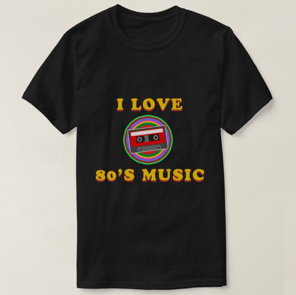 

2019 printed men t shirt cotton short sleeve i love 80s music t-shirt women tshirt sport hooded sweatshirt hoodie