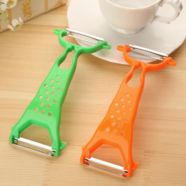 Großhandel Edelstahl Gemüse Obst Schäler Julienne Cutter Slicer Peel Küche Tools Gadget Neues freies Verschiffen