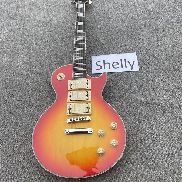 

ace frehley custom electric guitar humbucker pickups rosewood fingerboard mahogany body guitars