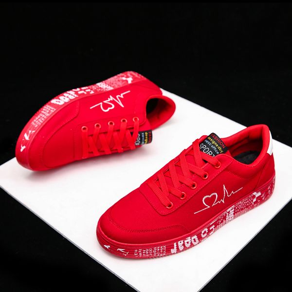 

tuinanle fashion women vulcanized shoes sneakers ladies lace-up casual shoes breathable canvas lover shoes graffiti flat 201109, Black