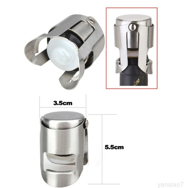 

stainless steel sers with silicone champagne bottle ser sealer bar wine plug tools