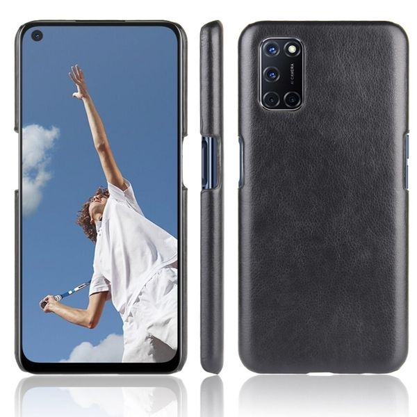 

for oppo a92a52a72 shockproof litchi texture pc pu case