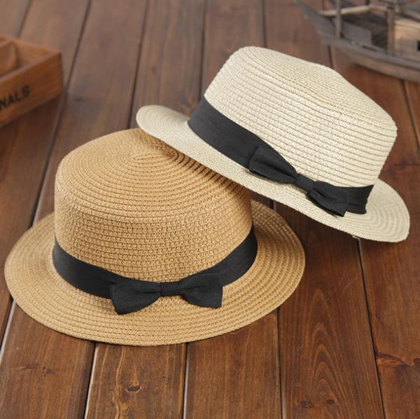 

wide brim hats solid summer women straw hat fashion chapeau paille lady sun boater wheat panama beach chapeu feminino caps, Blue;gray