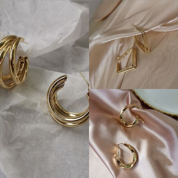 

3a8 new ship statement tassel earrings earring low pri bohemia gold color round jewelry earrings for women wedding long fringed, Golden