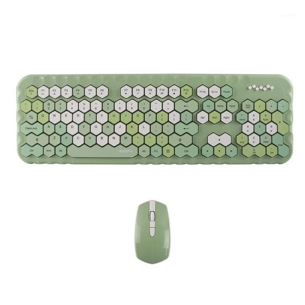 

keyboard mouse combos 2.4g wireless with usb receiver optical mini ultra-thin keypad set for lappc1