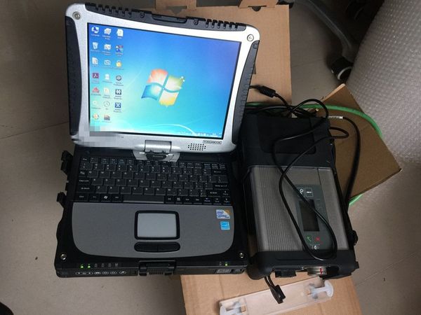 

car scanner mb star c5 auto diagnostic tool for benz with lapcf19 i5 4g laptop