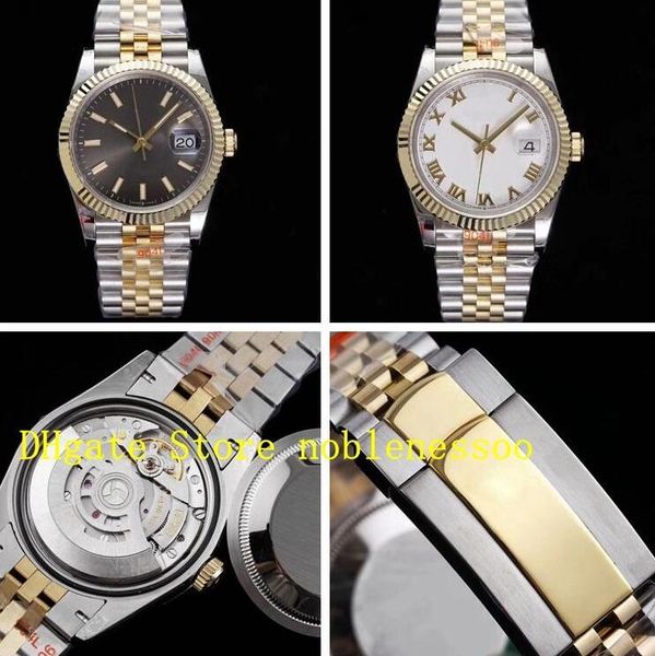 

15 style cal.3235 movement women midsize 36mm real wrapped 18k gold never fade mens gmf gm v3 904l champagne diamond dial watch watches, Slivery;brown