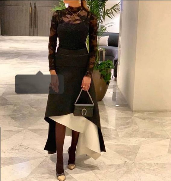 

prom robe de cocktail white dress elegant celebrity women party night dress, Black