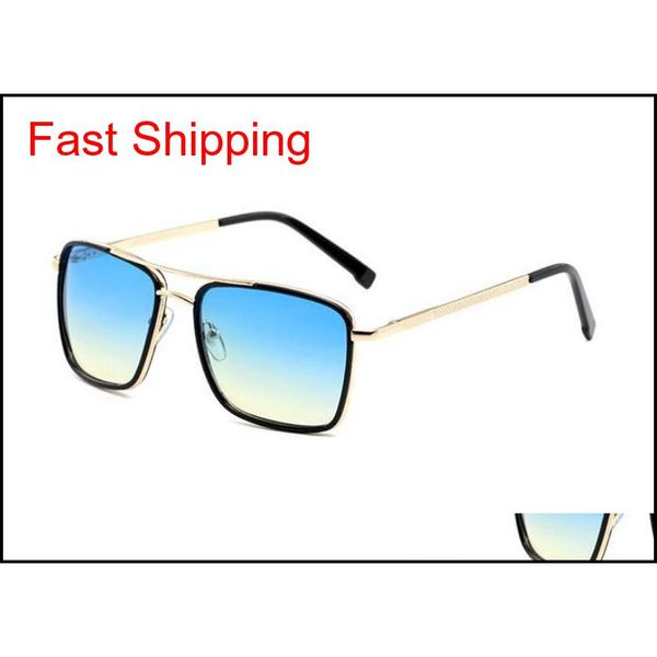 

polarized lens pilot fashion sunglasses for men and women brand designer vintage sport sun glasse qylqzj new_dhbest, Black