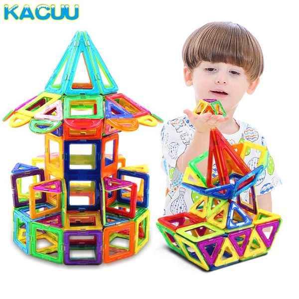 

kacuu big size magnetic block designer constructor set model building technic magnets toy building blocks toys for children qylesa mywjqq