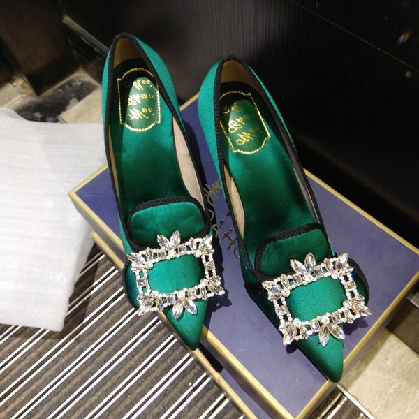 

dress shoes kmeioo wedding shoe bride woman pointed toe high heels jewel pumps women thin shallow heel, Black