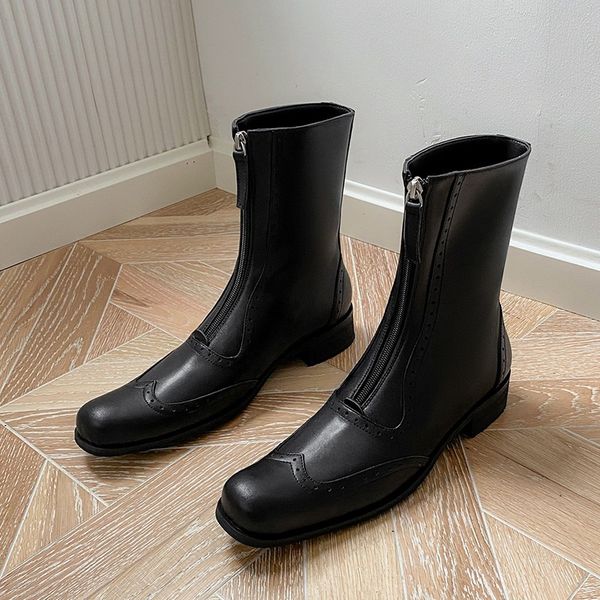 

2021 women winter toe shoes foot woman riding boots size 34-40 ve25, Black