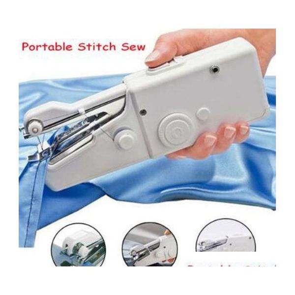 

handy stitch handheld electric sewing machine mini portable home sewing quick table hand-held single stitch handmad qylcqo garden2010