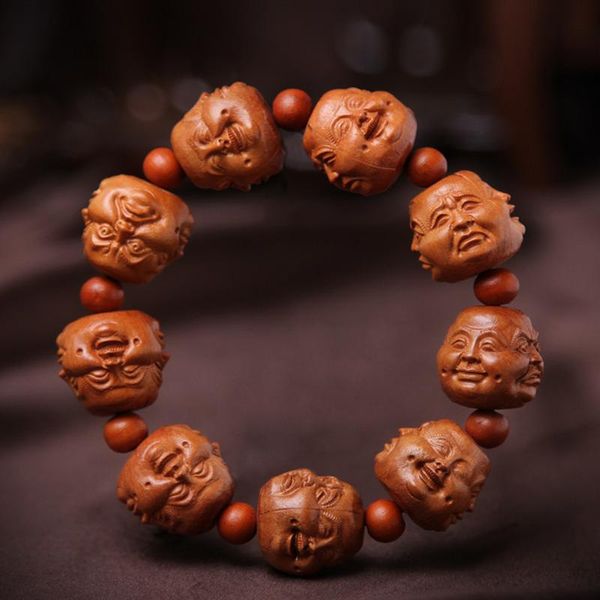 

carved mahogany four bergamot chain natural folk style bracelet peace guadang bead jewelry carved mahogany bbyirq homebag