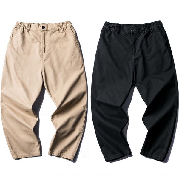 

dajan men's loose solid color casual pantscott pants casual pantscotton pants show thinversatile and handsome straight pantssimple and, Blue