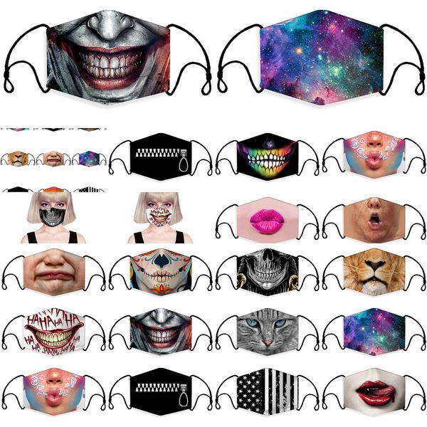 

designer cycling face s masks mask breathing valve pm2.5 anti-pollution facemask activated carbon filter washable mask#252