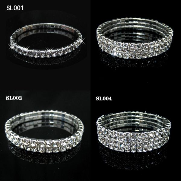 

korean braceletaccessories braceletbridal bracelet braceletwomen's rhinestone crystal bracelet dress accessories geometric diamond inla, Golden;silver