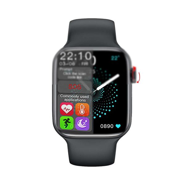 

hw22 smart bracelet bluetooth call 1.75 inch large screen 3d dynamic custom dial watch with encoder