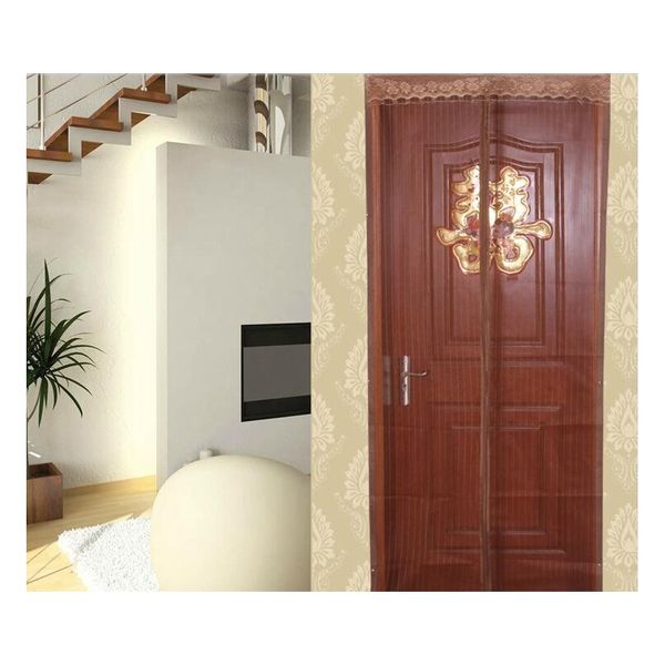 

6 colors magnetic door mosquito net curtain mesh screen windows insect fly bug gauze mosquito 90*210cm and jllrux fight2010