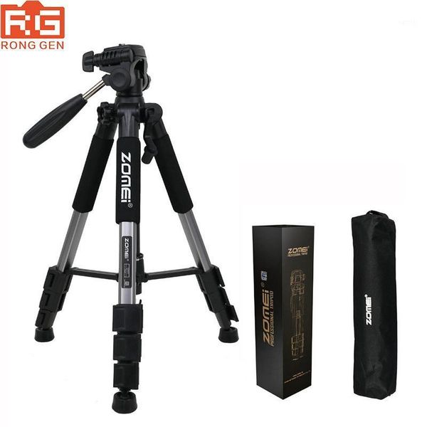 

tripods zomei q111 professional portable travel aluminum camera tripod&pan head for slr dslr digital three color1