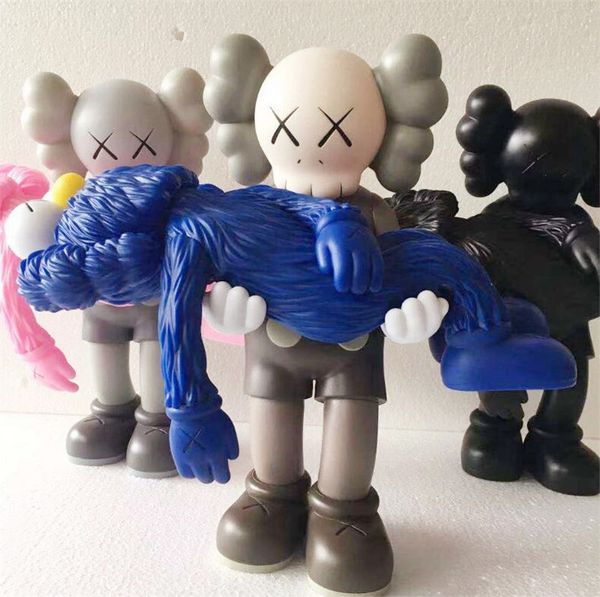 

the 35cm 1.5kg originalfake kaws companion the princess held goalkeeper figure with original box kaws action figure model decorations gift