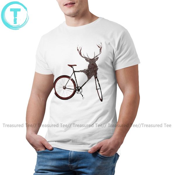 

deer head t shirt stag bike long sleeve t-shirt streetwear tee shirt short sleeve xxx mens print tshirt sport hooded sweatshirt hoodie