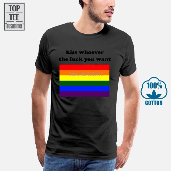 

sport kiss whoever you want lgbt slogan gay lesbian pride tee cut t shirt women men women t shirt funny