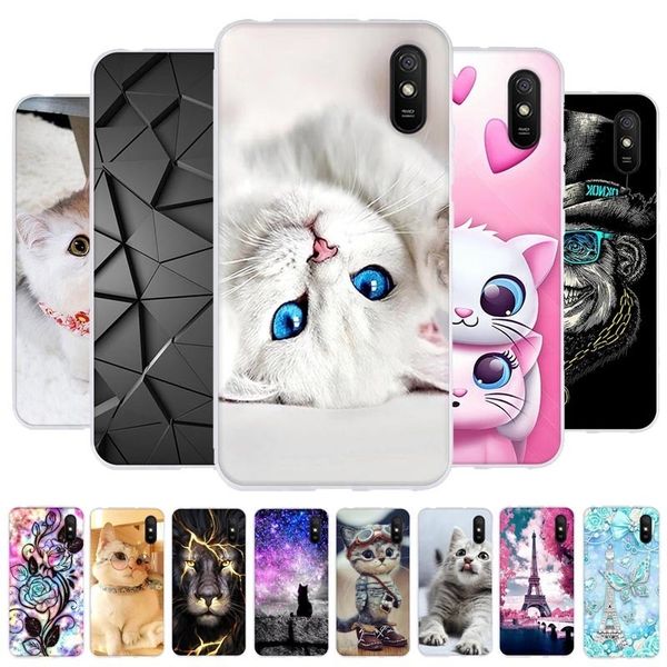 

soft tpu silicone fundas phone cases for xiaomi redmi 9a redmi9a 9 a case back cover shell
