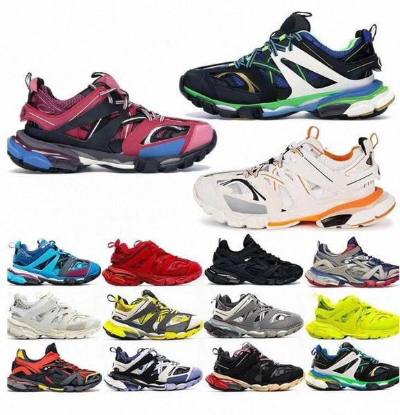 

2021 track 3.0 outdoor athletic 3m triple s sport shoes compare sneakers 18ss similar shoes men women designer size 36-45 a8gg#, Black