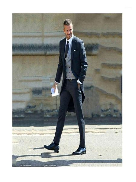 

2020 new tailored long jacket wedding suits for men slim fit blazer custom 3 piece suit masculino large dress for men1, White;black