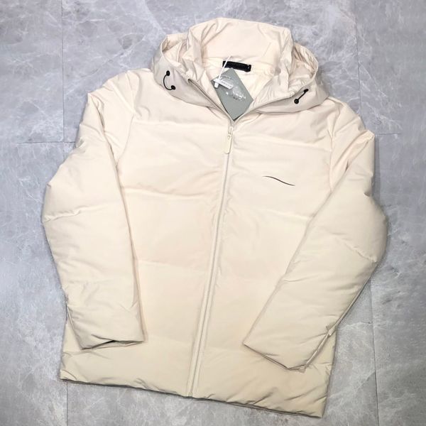 

men hooded jackets winter warm wave letters printed coats mens solid color hoodies outerwear fashion winter clothing, Black