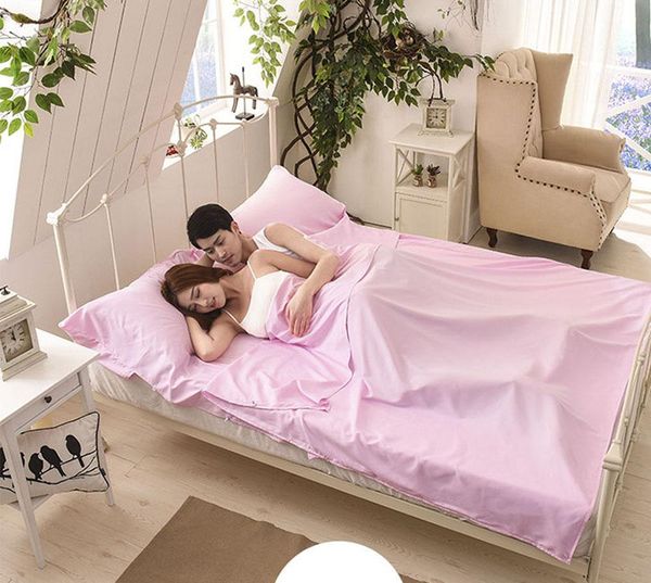 

cotton separator sleeping bag liner single double envelope bags ultra light portable travel l camping equipment sqczzp pingtoy