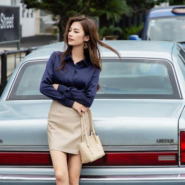 

women's blouses & shirts 2021 women summer blouse korean long sleeve womens and vintage blusas roupa feminina, White