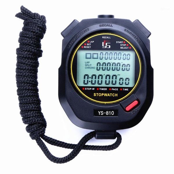 

handheld running athletics digital display counter accurate 10 channels timer satch alarm waterproof portable 3 rows sport1