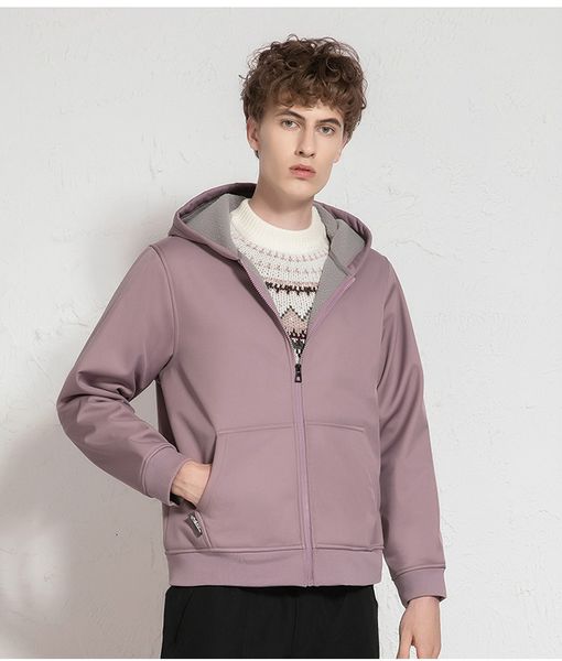 

pm jackets zipper hoodies windbreaker men casual hooded jackets autumn tracksuit streetwear bomber thin coat 8818, Black;brown